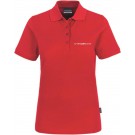 Hakro Damen Poloshirt veredelt mit Logo KIA + Opel untereinander