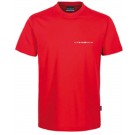 Hakro Premium Unisex T-Shirt Classic veredelt mit Logo KIA + Opel untereinander